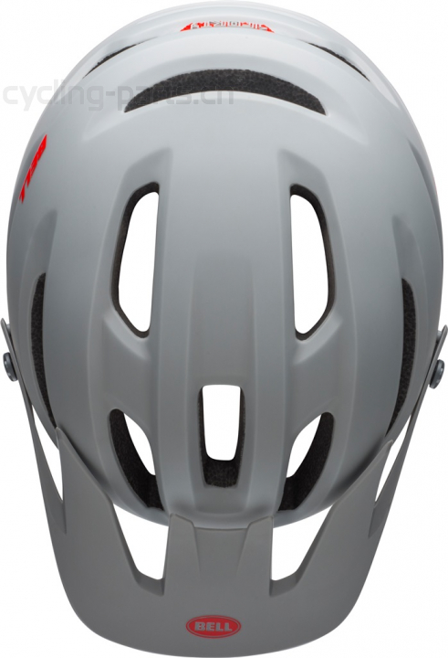 Bell 4Forty MIPS matte/gloss gray/crimson S 52-56 cm Helm