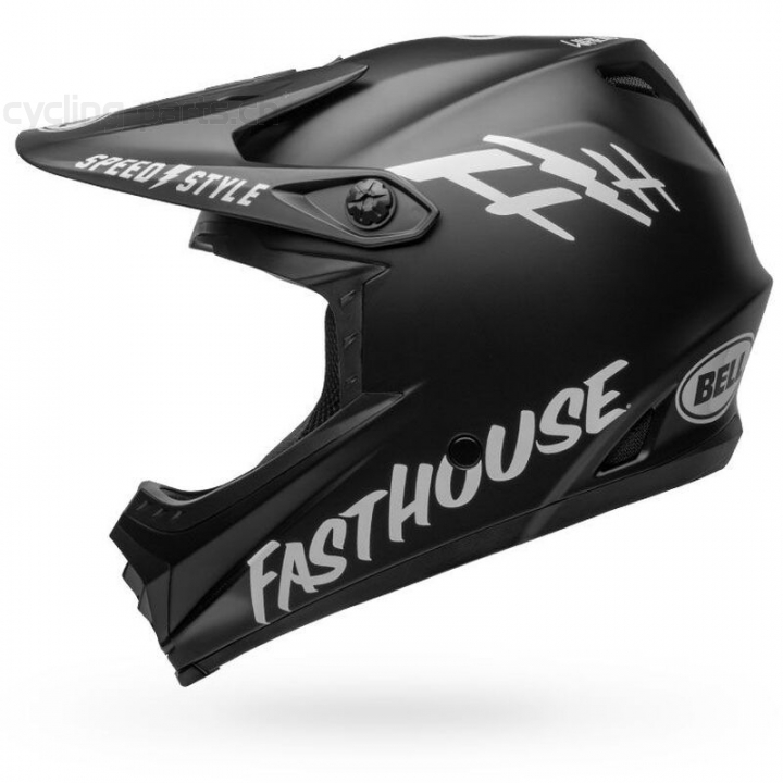 Bell Full 9 Fusion MIPS matte black/white fasthouse L 57-59 cm Helm