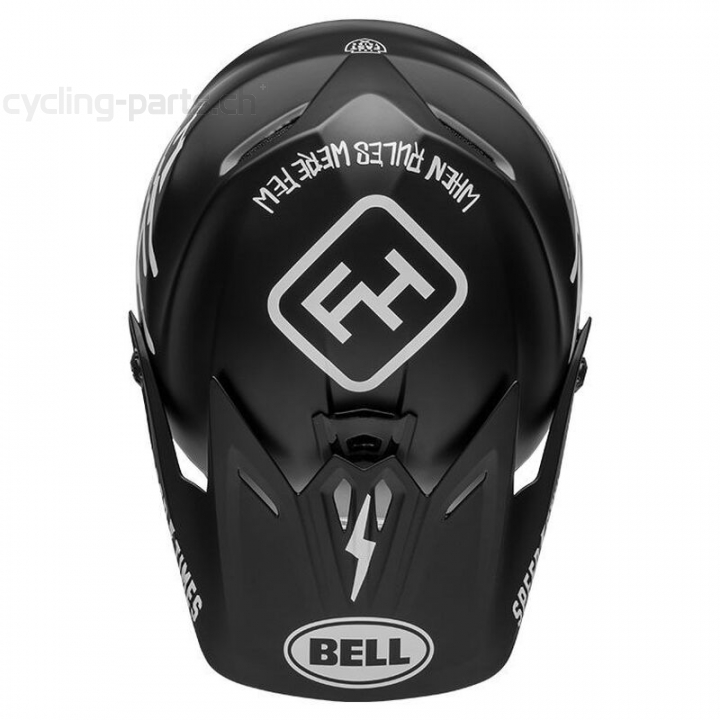 Bell Full 9 Fusion MIPS matte black/white fasthouse M 55-57 cm Helm