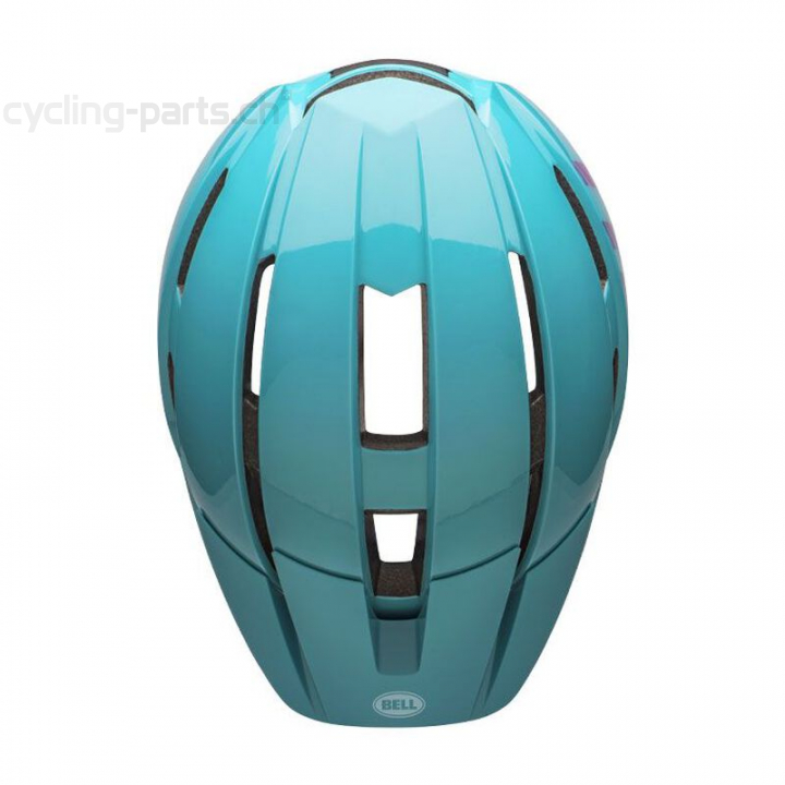 Bell Sidetrack II YC MIPS gloss light blue/pink UY 50-57 cm Kinder-/Jugendhelm