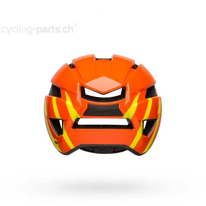 Bell Sidetrack II YC MIPS gloss orange/yellow strike UY 50-57 cm Kinder-/Jugendhelm