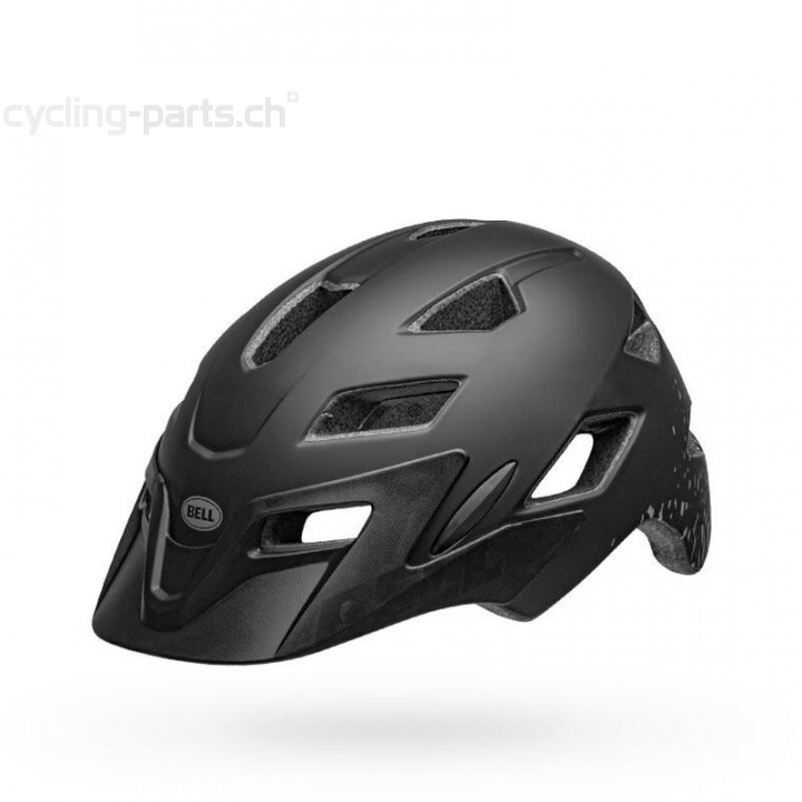 Bell Sidetrack MIPS matte black/silver fragments UY 50-57cm Jugendhelm