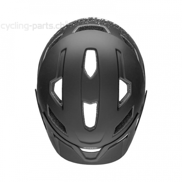 Bell Sidetrack matte black/silver fragments UC 47-54 cm Kinderhelm