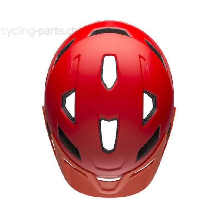 Bell Sidetrack matte red/orange UC 47-54 cm Kinderhelm