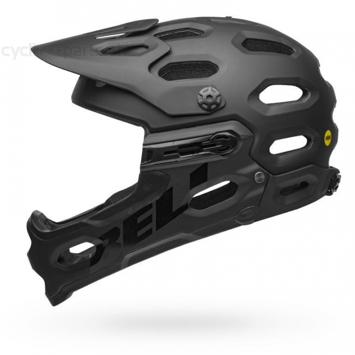 Bell Super 3R MIPS matte/gloss black/grey M 55-59 cm Helm