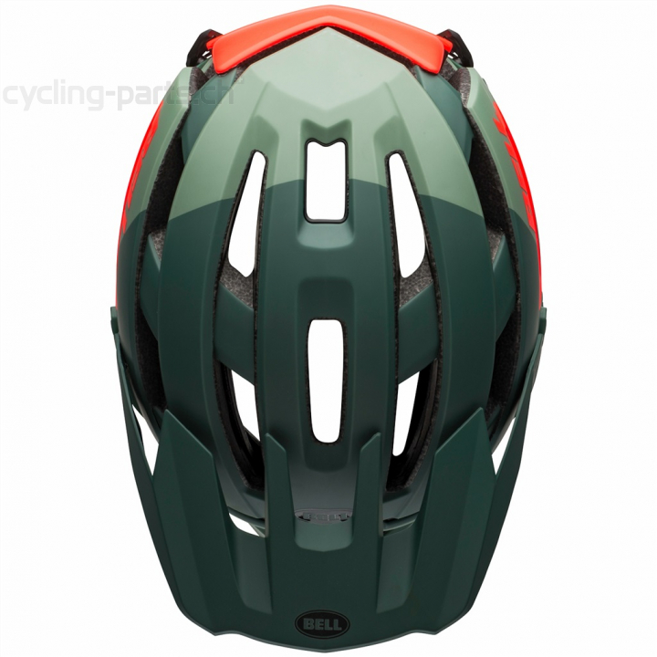 Bell Super Air R Spherical MIPS matte/gloss green/infrared M 55-59 cm Helm