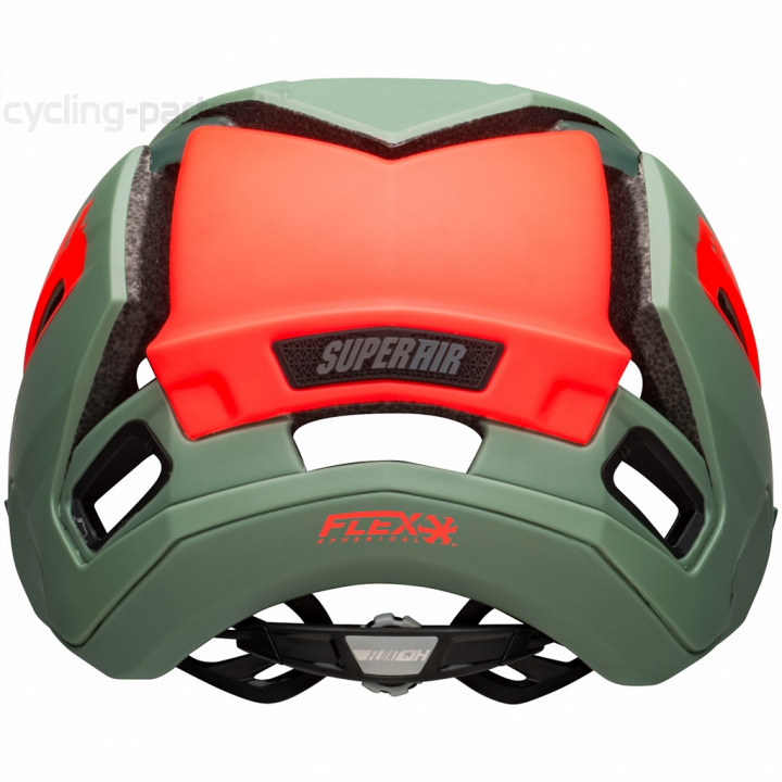 Bell Super Air R Spherical MIPS matte/gloss green/infrared L 58-62 cm Helm