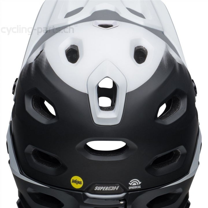 Bell Super DH Spherical MIPS matte black/white S 52-56 cm Helm