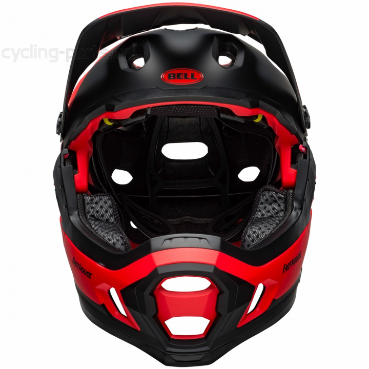 Bell Super DH Spherical MIPS matte red/black fasthouse L 58-62 cm Helm