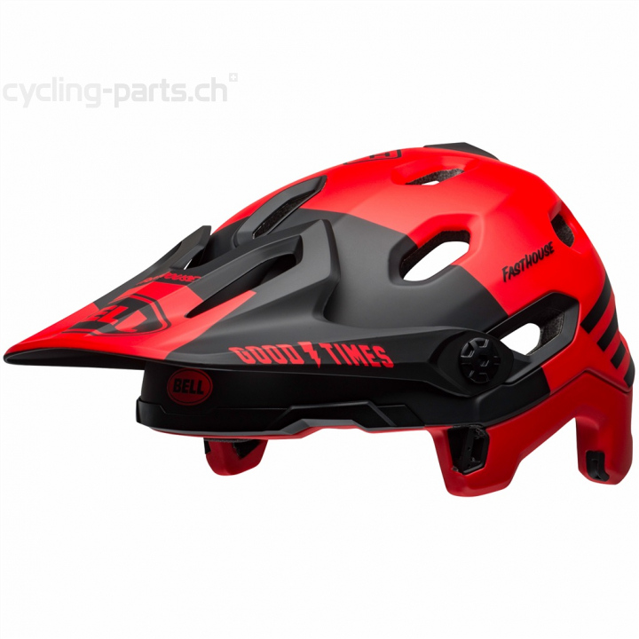 Bell Super DH Spherical MIPS matte red/black fasthouse M 55-59 cm Helm