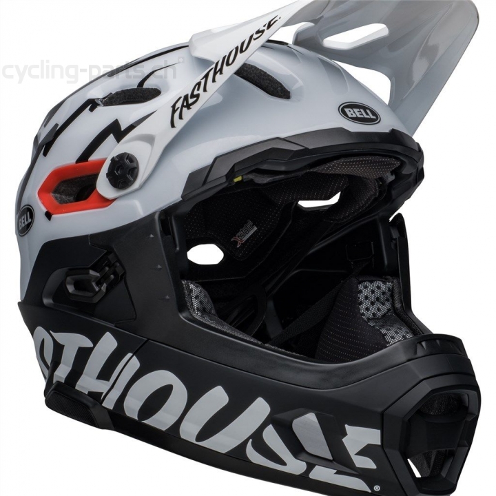 Bell Super DH Spherical MIPS m/g white/black fasthouse S 52-56 cm Helm