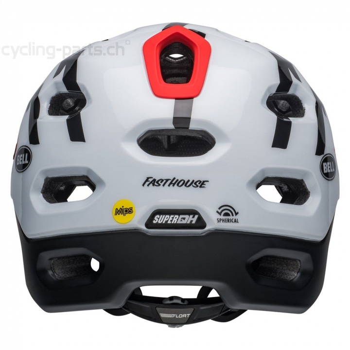 Bell Super DH Spherical MIPS m/g white/black fasthouse M 55-59 cm Helm