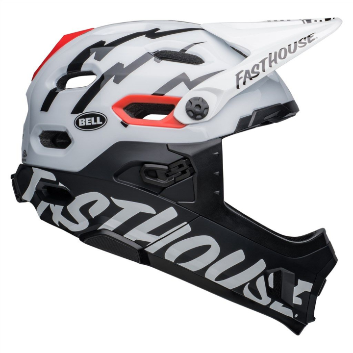 Bell Super DH Spherical MIPS m/g white/black fasthouse M 55-59 cm Helm