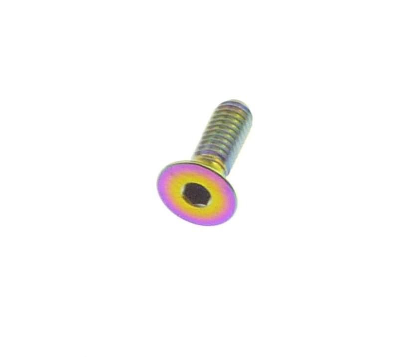 Better Bolts Titan Fox Geared Cam Retaining Bolt Schraube rainbow-oil slick