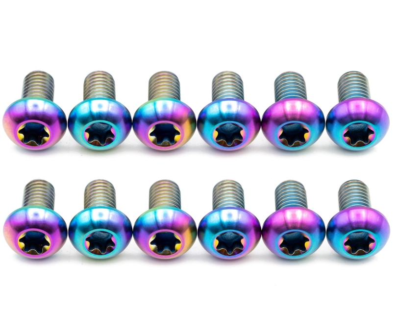 Better Bolts Bremsscheiben Befestigungsschrauben Kit Titan rainbow