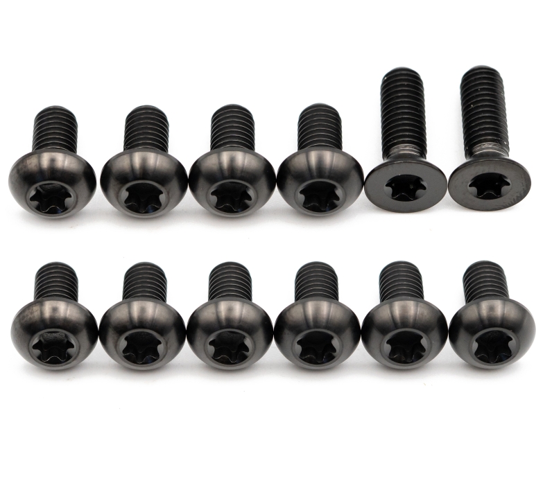 Better Bolts Bremsscheiben/Specialized Speed Sensor Befestigungsschrauben Kit Titan black