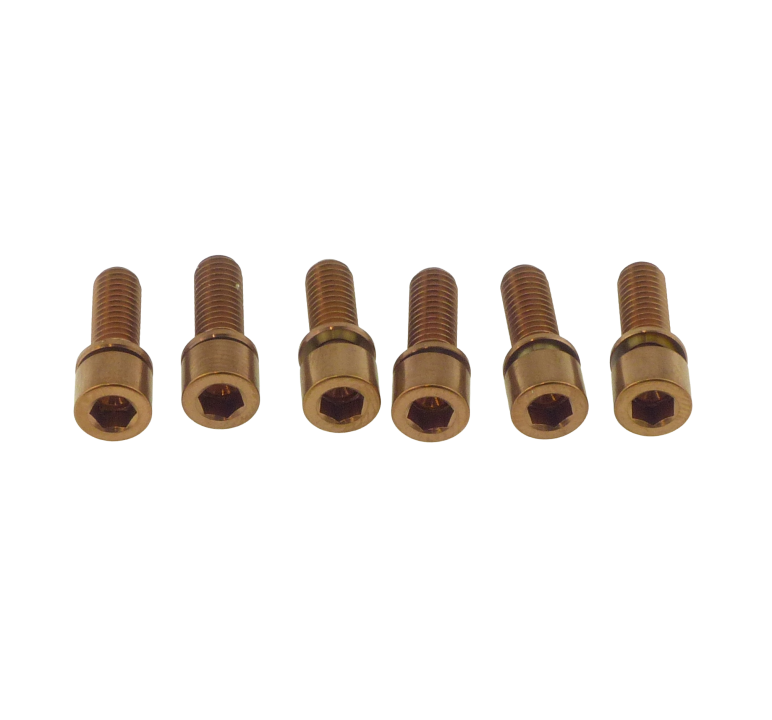 Better Bolts Burgtec MK3 Enduro Vorbau M5x16mm Titan Schrauben-Kit copper