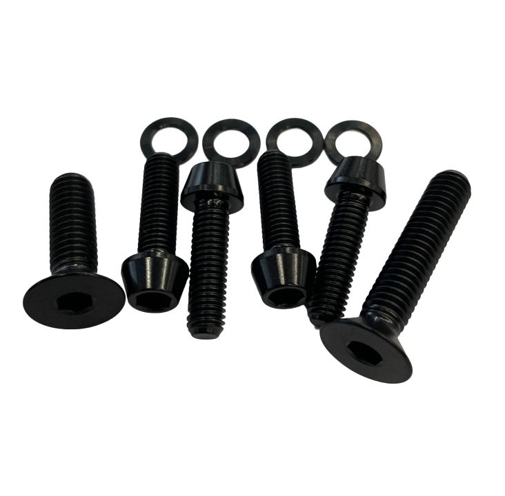 Better Bolts Enve Aero Vorbau Titan Schrauben-Kit black