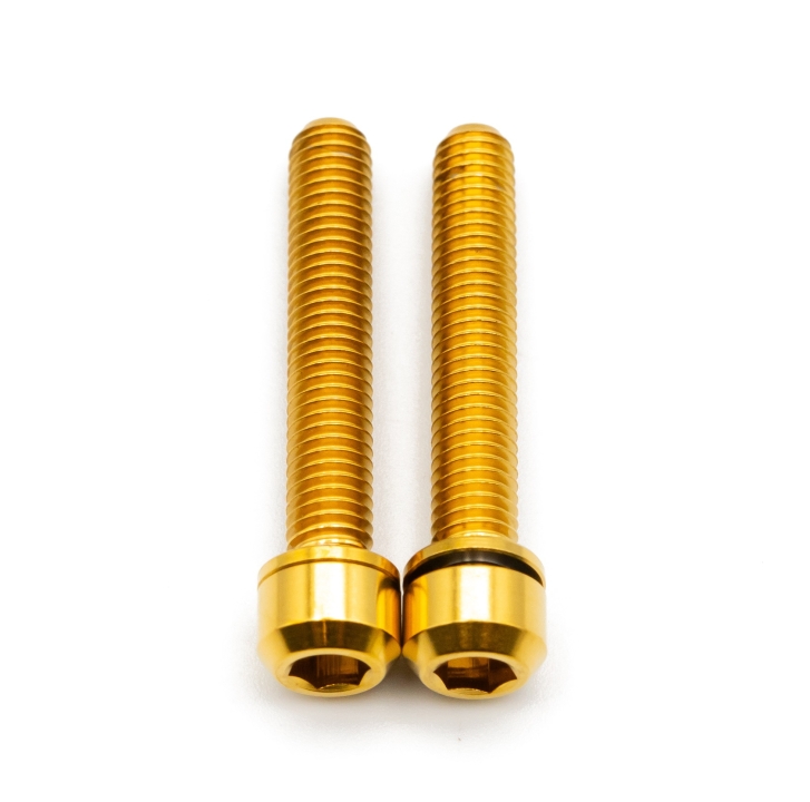 Better Bolts Enve Sattelstütze Klemmschrauben Kit Titan gold