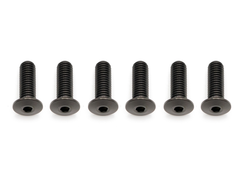 Better Bolts Flaschenhalterschrauben-Kit Low Profile (6 Stk.) M5x15mm Titan black