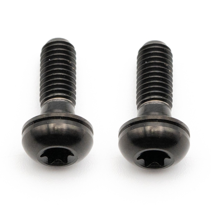 Better Bolts Flat Mount Adapter-Befestigungsschrauben Kit Titan M5x15mm black