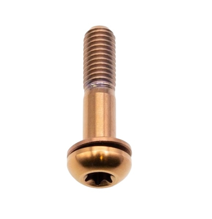 Better Bolts Flat Mount Befestigungsschraube Titan M5x22mm copper