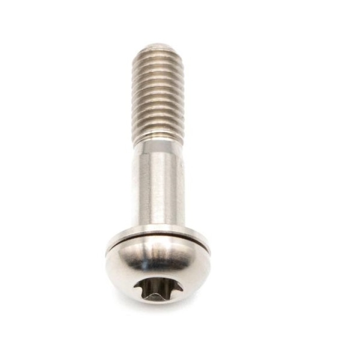 Better Bolts Flat Mount Befestigungsschraube Titan M5x22mm silver