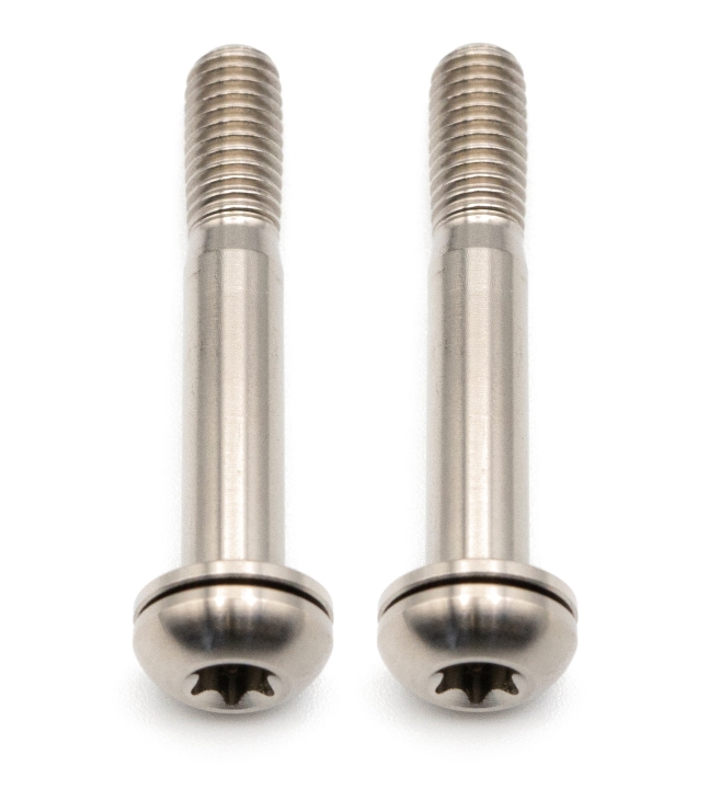 Better Bolts Flat Mount Befestigungsschrauben Kit Titan M5x32mm silver