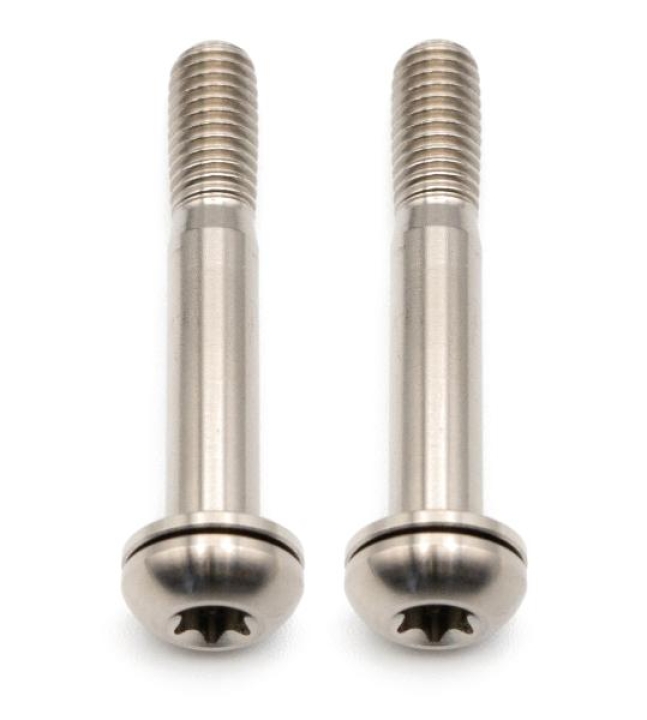 Better Bolts Flat Mount Befestigungsschrauben Kit Titan M5x37mm silver