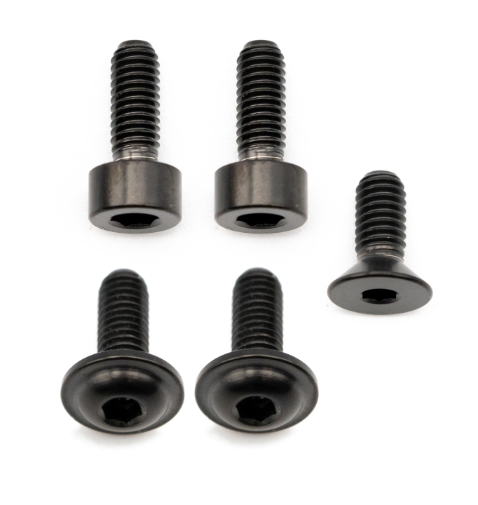 Better Bolts Fox 32 Fit4/Grip SL (2016-2024) Federgabel Schrauben-Kit Titan black