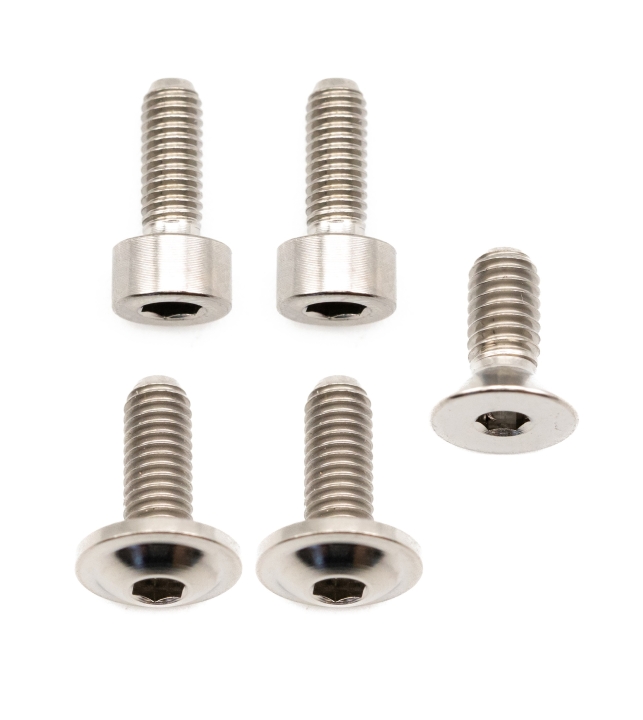 Better Bolts Fox 32 Fit4/Grip SL (2016-2024) Federgabel Schrauben-Kit Titan silver