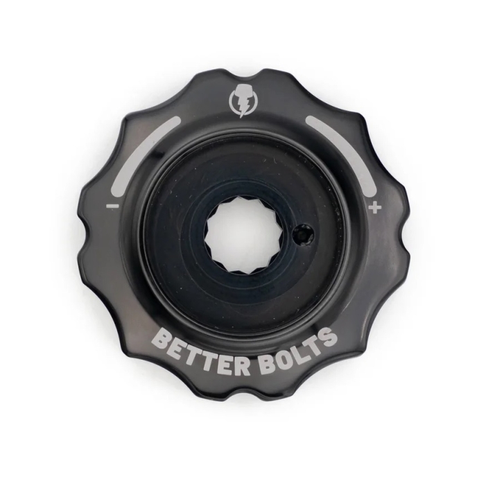 Better Bolts Fox 34/36/38/40 Grip 2/Grip X2/Grip X Federgabel HSC Dial Top Cap black
