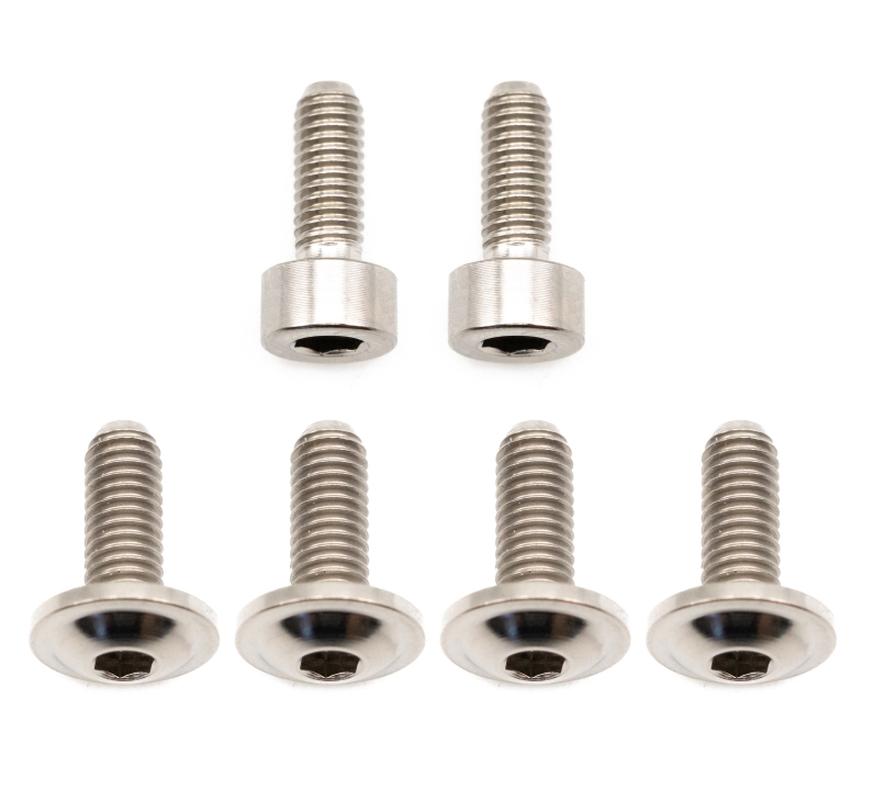 Better Bolts Fox 34 SL Fit4/Grip SL Federgabel Schrauben-Kit Titan silver