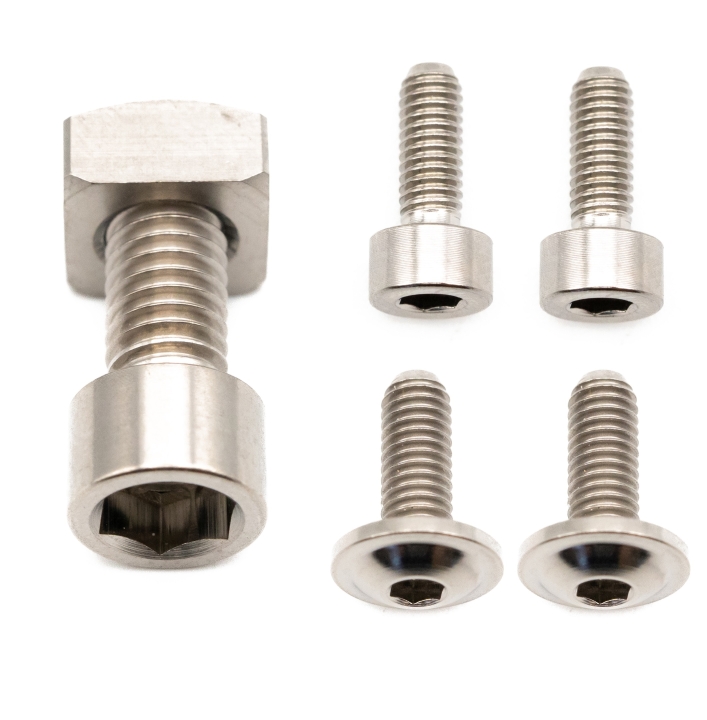 Better Bolts Fox 36 Fit4/Grip SL (2021-2025) Federgabel Schrauben-Kit Titan silver