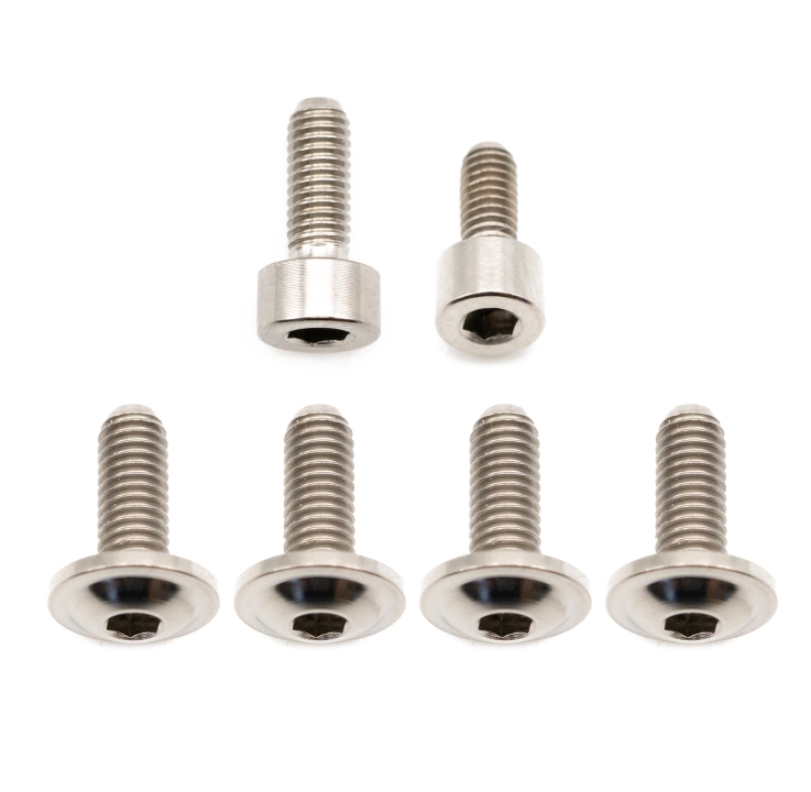 Better Bolts Fox 36 SL Grip/Grip2/GripX/Grip X2/Rhythm (2026+) Federgabel Schrauben-Kit Titan silver