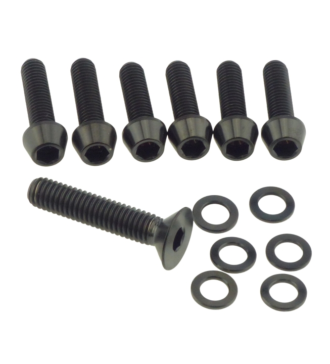 Better Bolts Enve IN-Route/IN-Route High Rise Vorbau Titan Schrauben-Kit black