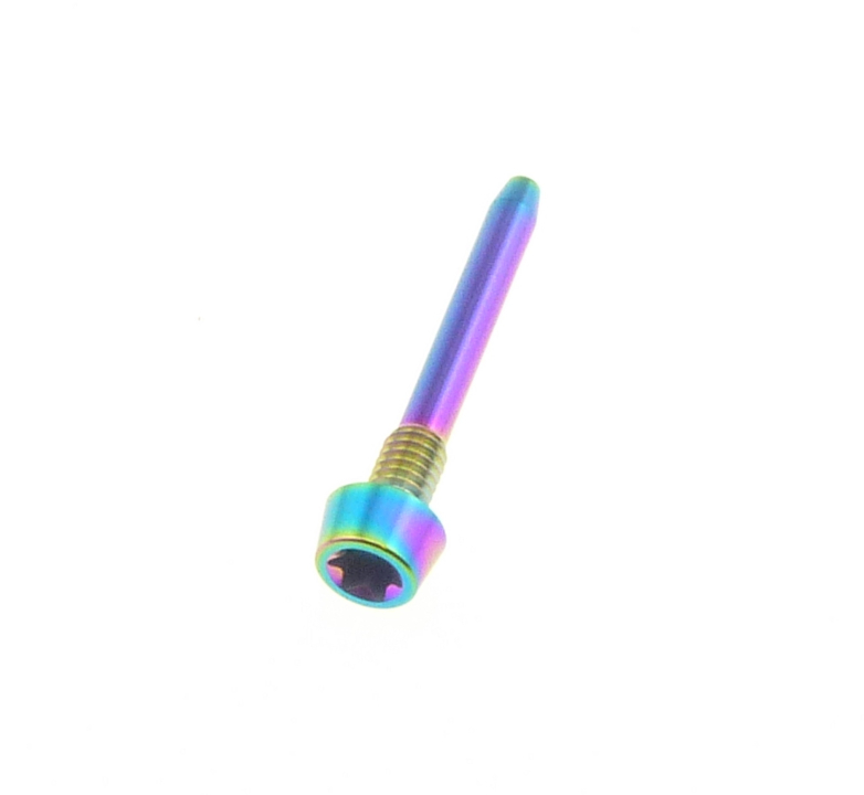 Better Bolts Magura Bremsbelag - Halteschraube Titan rainbow-oil slick