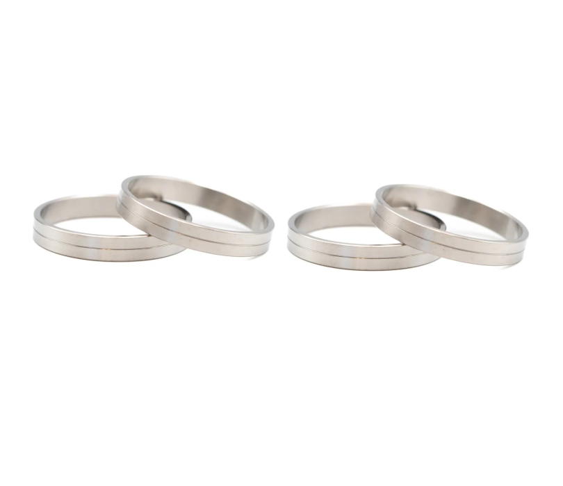 Better Bolts 1 1/8" Titan Spacer Set 5mm silver