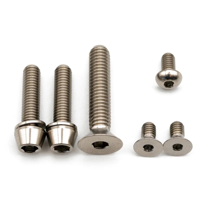 Better Bolts Specialized Roval Rapide/Roval Alpinist II Integrated Cockpit Titan Schrauben-Kit silver