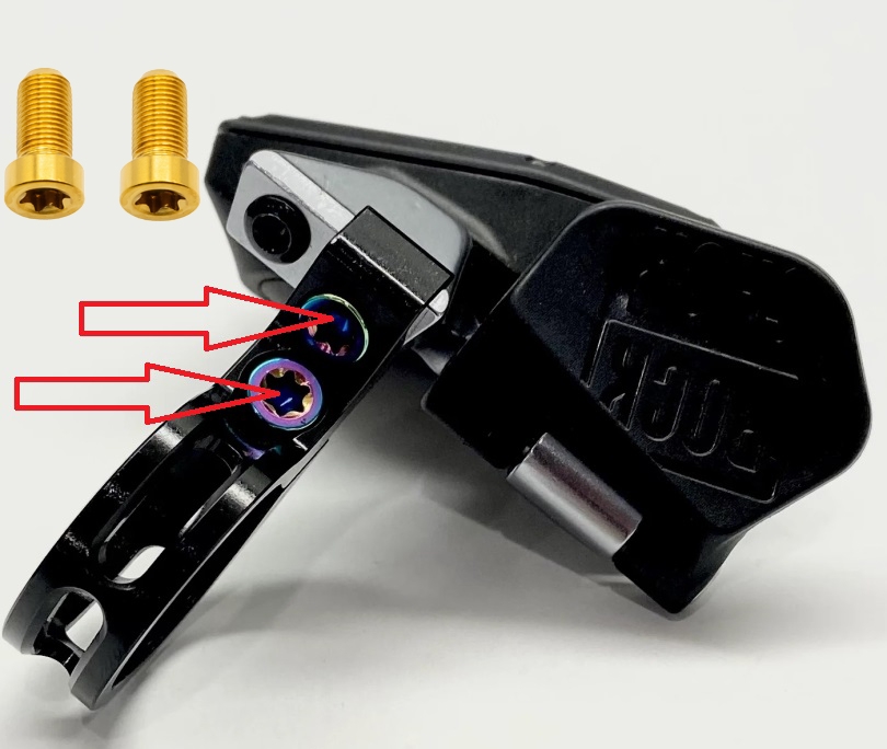 Better Bolts Sram AXS Discrete Schrauben Set Titan gold