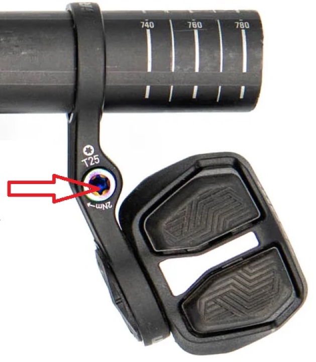 Better Bolts Sram AXS POD Controller Schraube Titan rainbow