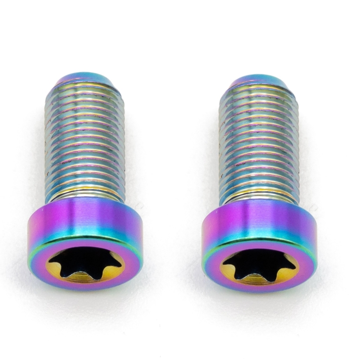 Better Bolts Sram MatchMaker X Bridge Clamp AXS Pod Controller Schrauben-Set Titan rainbow