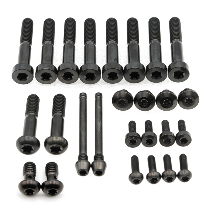 Better Bolts Sram Maven Ultimate/Silver Disc Brake Schrauben Kit Titan black