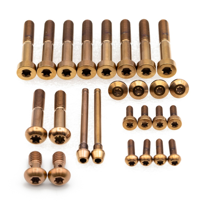 Better Bolts Sram Maven Ultimate/Silver Disc Brake Schrauben Kit Titan copper