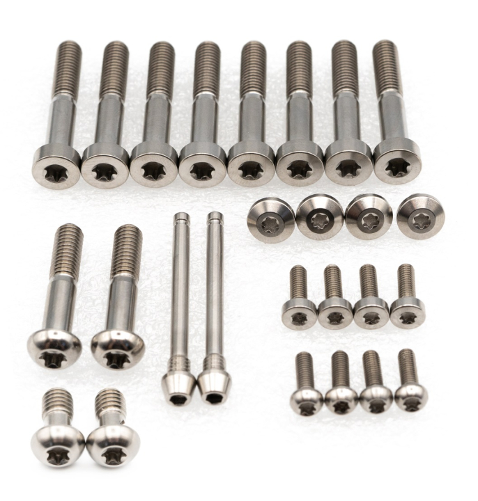 Better Bolts Sram Maven Ultimate/Silver Disc Brake Schrauben Kit Titan silver