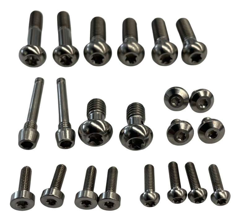 Better Bolts Sram Motive Ultimate/Silver Disc Brake Schrauben Kit Titan silver