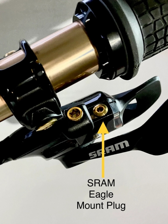 Better Bolts Sram Eagle Mount Plug Schalthebelschraube rainbow-oil slick