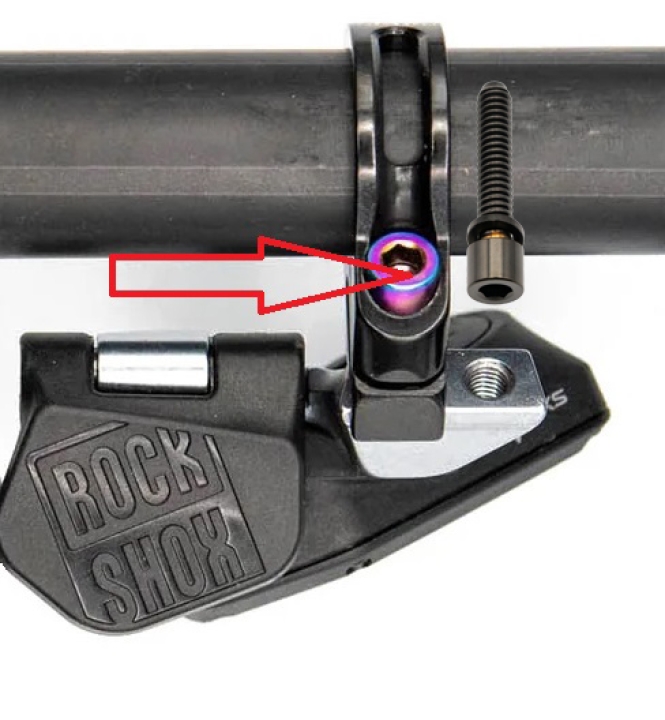 Better Bolts Sram Trigger Discrete Schraube Titan black