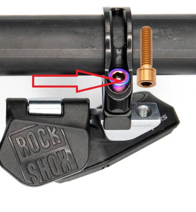 Better Bolts Sram Trigger Discrete Schraube Titan copper