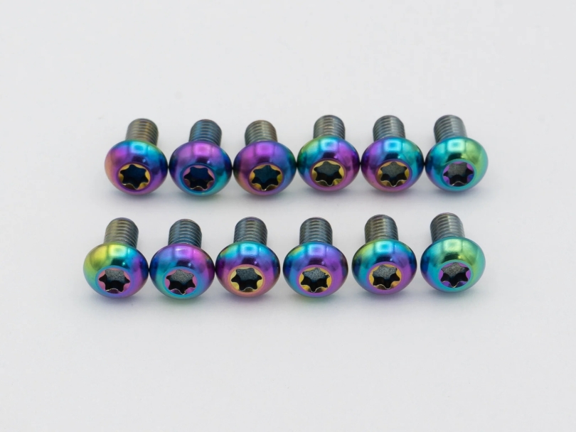 Better Bolts Titan Bremsscheiben Befestigungsschrauben - Set rainbow oil slick